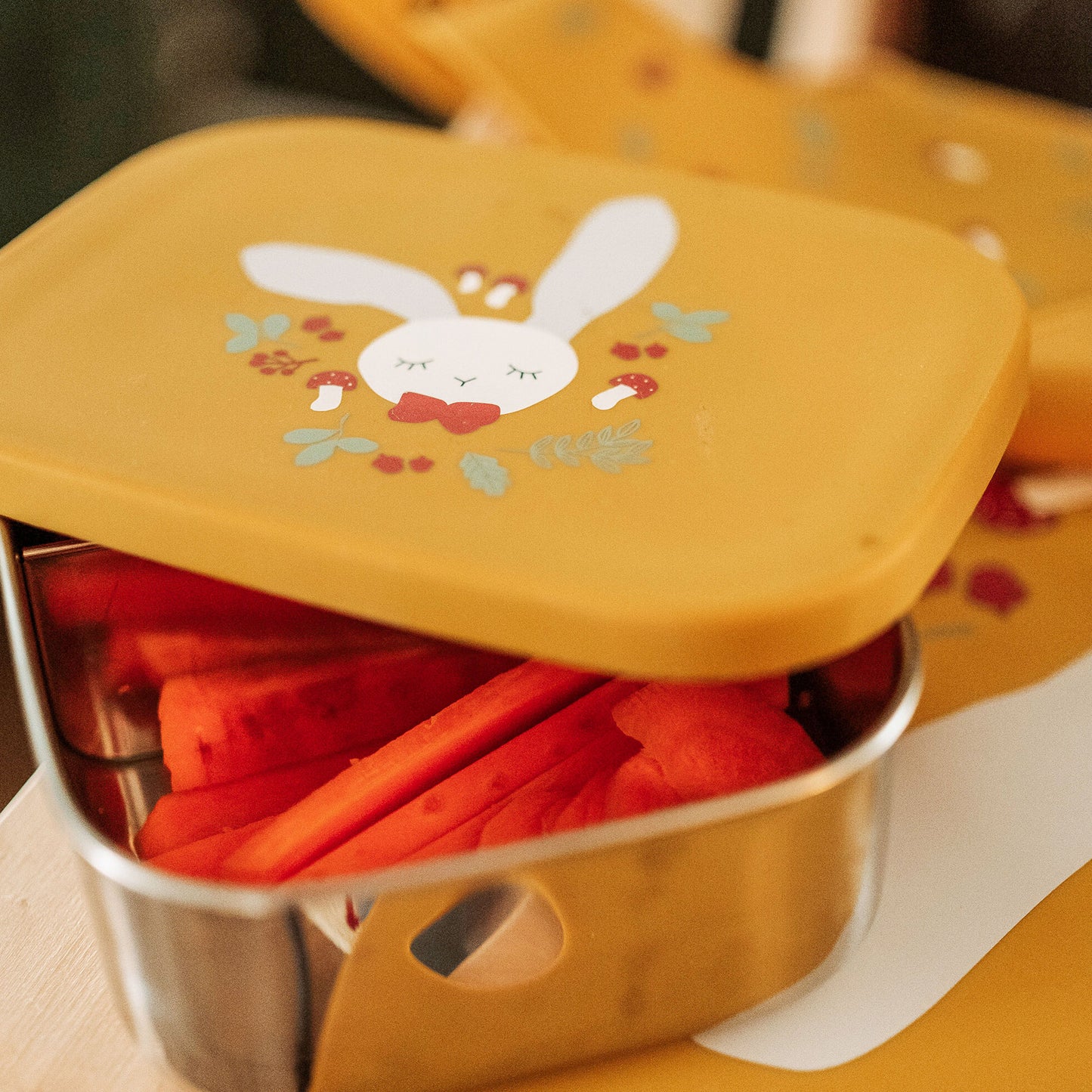 Brotdose Hase Mustard