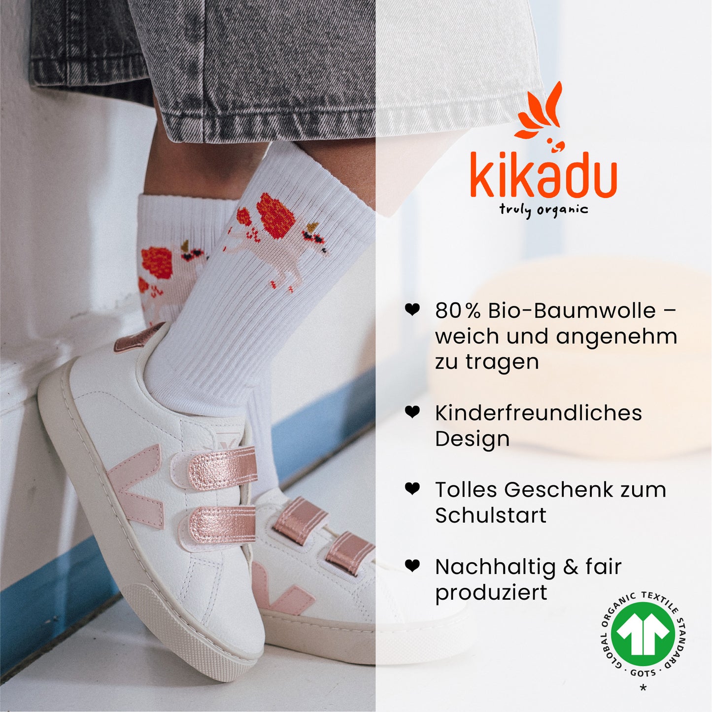 Socken Unicorn born free 27-30