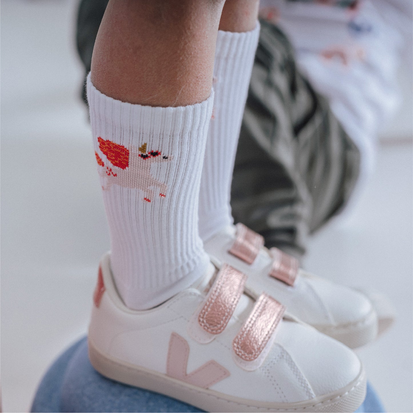 Socken Unicorn born free 31-34