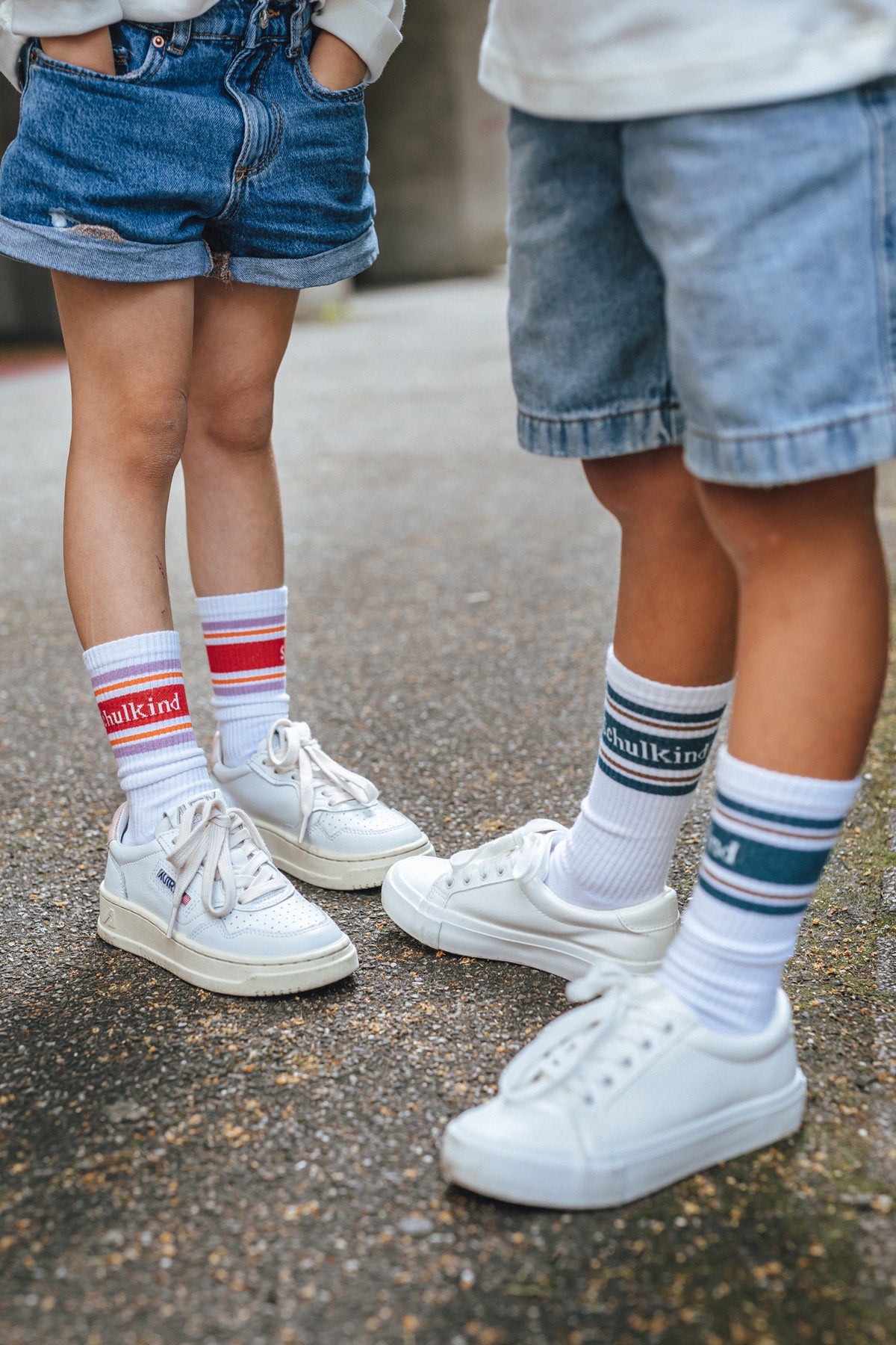 Schulkind- Socken 27-30/ Lavender