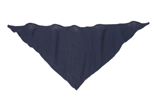 Musselin Halstuch - Blau