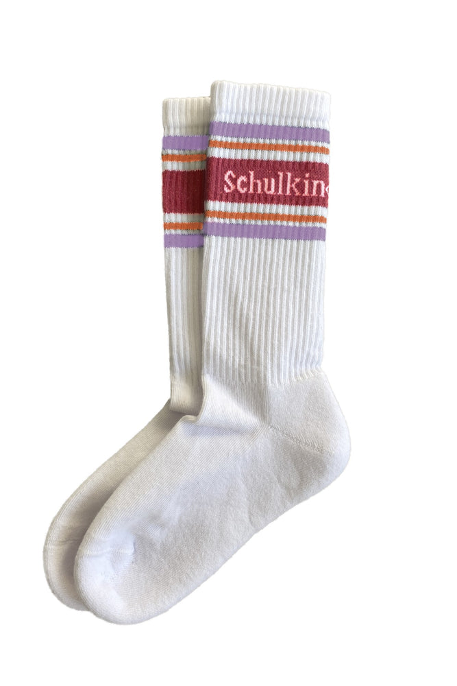 Schulkind- Socken 31-34/ Lavender