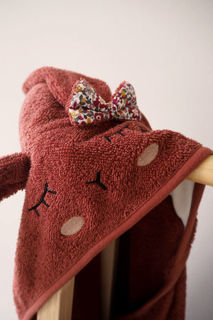 
                  
                    Kapuzen- Handtuch Hase Rost GOTS
                  
                